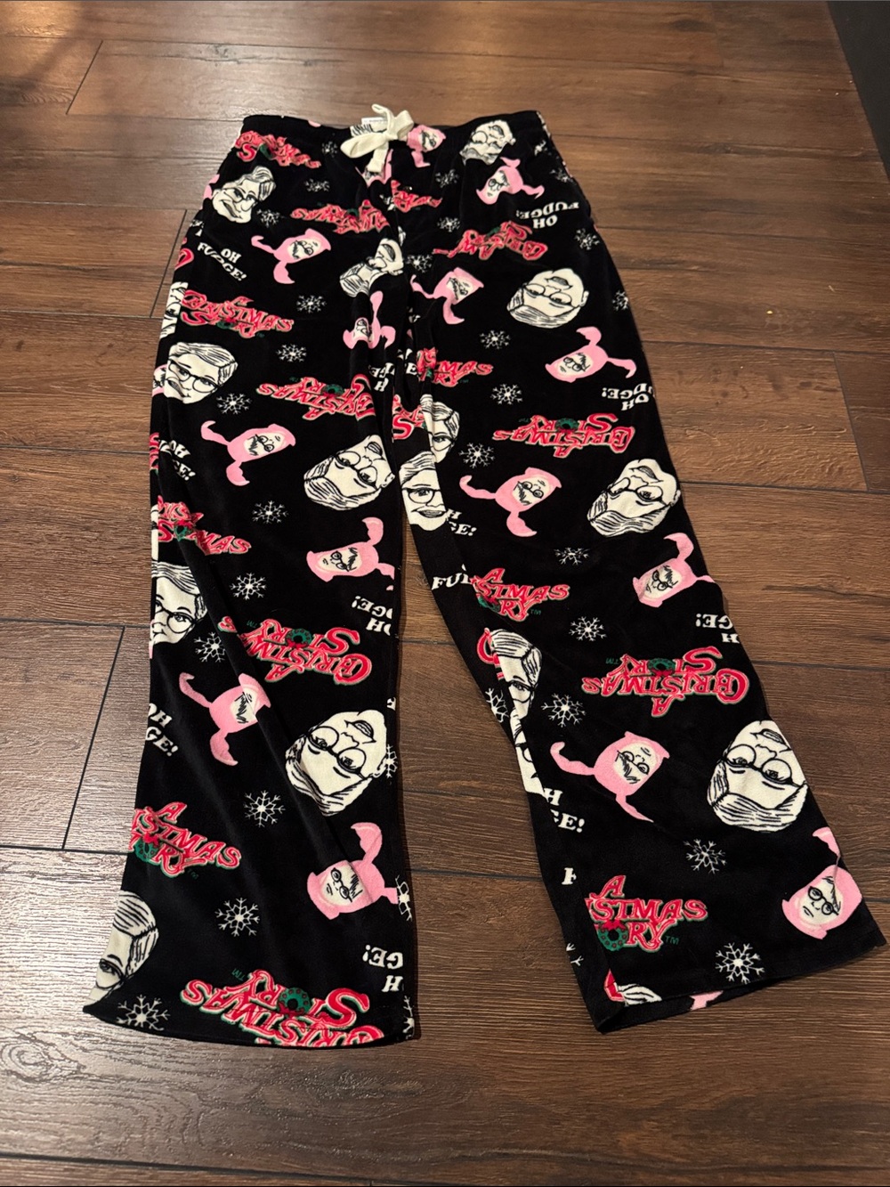 Men’s Christmas Story Holiday Pajama Pants size Large